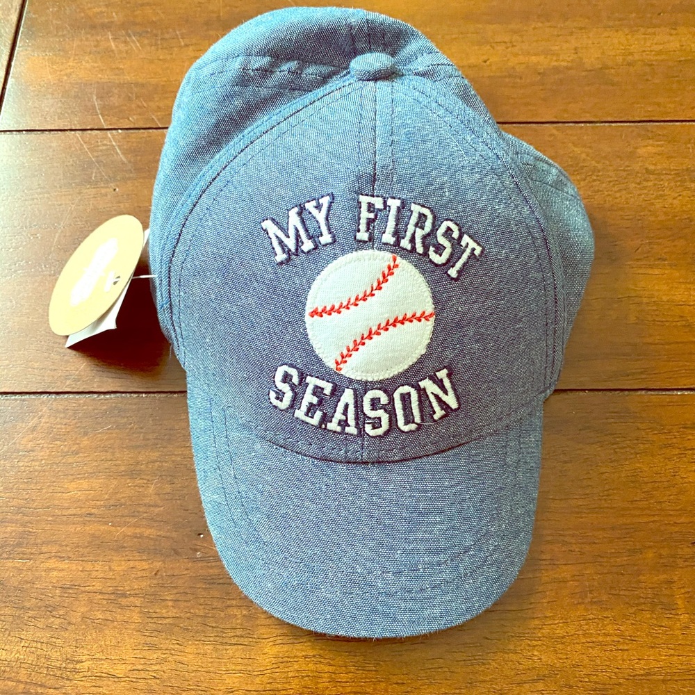 Mudpie Newborn Baseball Hat
